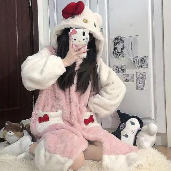 Pijama peluche Kawaii Sanrio Kuromi Cinnamoroll My Melody