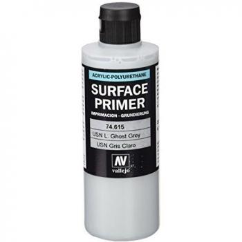 Vallejo Model Color Apprêt polyuréthane 200 ml – USN Light Ghost Grey