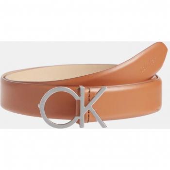 Calvin Klein Cinturón Marrón Logo