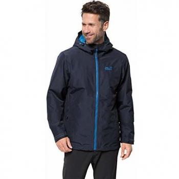 Jack Wolfskin Herren Sportjacke Chilly Morning XL in Nachtblau – wasserdicht