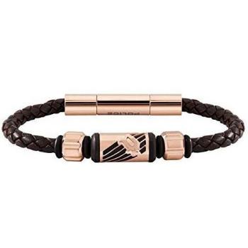 Pulsera Police PJ.26466BLC-03 de Acero y Cuero