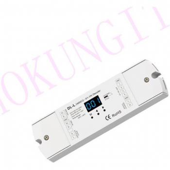 Décodeur d'ingénierie LED DMX512 4CH avec affichage numérique