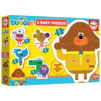 Puzles Progresivos Baby 5-4-5 Hey Duggee