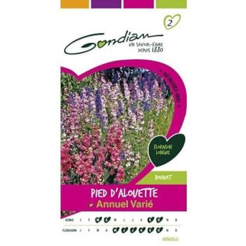 Plante Annuelle Pied d'Alouette Variée – Collection Gondian