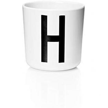 Multifunktions-Melaminbecher Buchstabe H