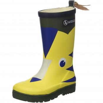 Aigle WOODYPOP Stivali di Gomma Bambini Tigre 34 EU