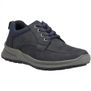 Hush Puppies Adam uomo nabuk blu scuro lacci