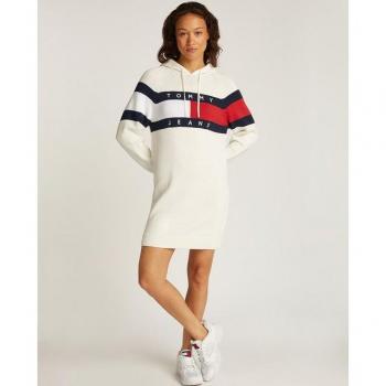 Camisa Vestido Hombre Tommy Jeans Con Capucha