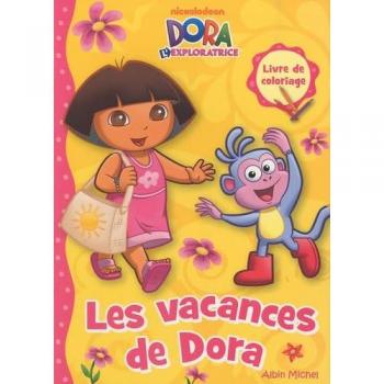 Livre de coloriage Les vacances de Dora