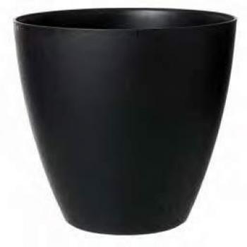 Stewart Outdoor Basalt Pot, 53cm Height, Round Style
