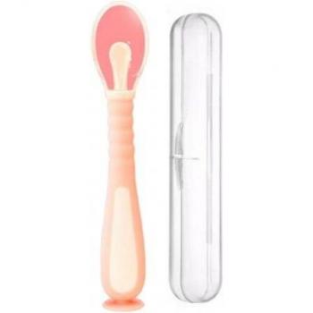 Cuillère douce avec ventouse pour enfant en bas âge