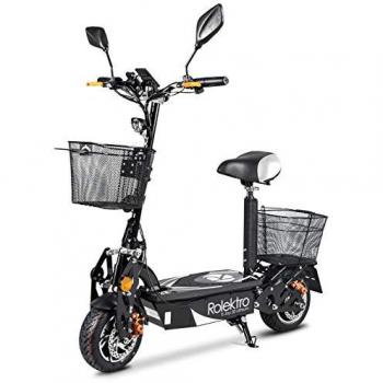 E‑Joy 20 Lithium (Rolektro) – 500 W, 36 V/20 Ah Akku, Schwarz