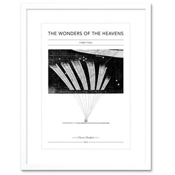 Heavenly Trails: Duncan Bradford Telescopic Comet Print, 9x7
