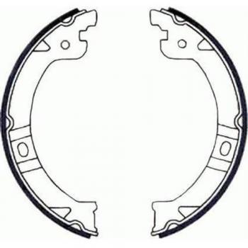 Set de Maxilas de Freio + Trava de Estacionamento HELLA 8DA 355 050-111