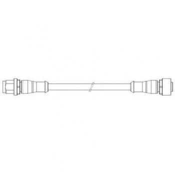 Câble M12 Te Connectivity 2273113-4 1.50 m 4 pôles