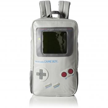 Retro Game‑Boy Design School Bag, 42 cm, White