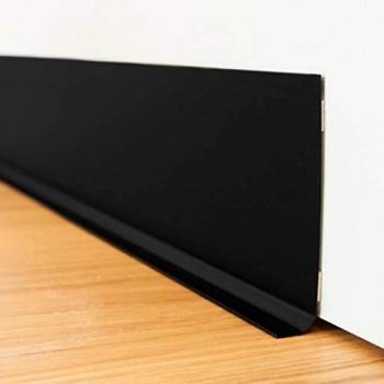 Plinthe PVC noir lot de 10