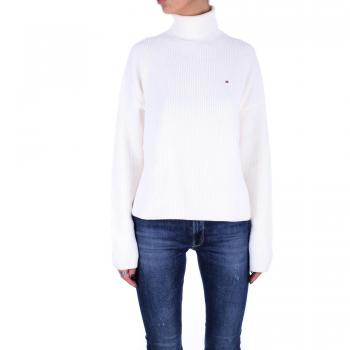 Cardigan Donna Bianca Tom Hilfiger