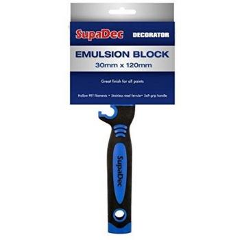 Supadec Emulsion Block Brush 30mm x 120mm