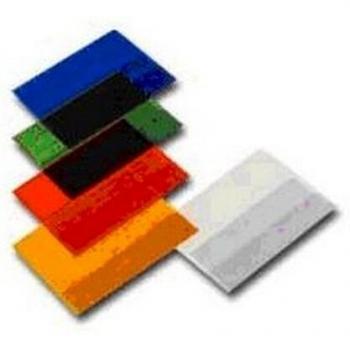 Copriquaderno A5 goffrato satinato PVC neutro con alette