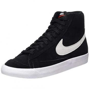 Nike Blazer Mid 77 su misura uomo nero sfumato in polvere di fotone 42 EU