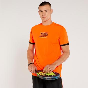 T-shirt Arancione Padel