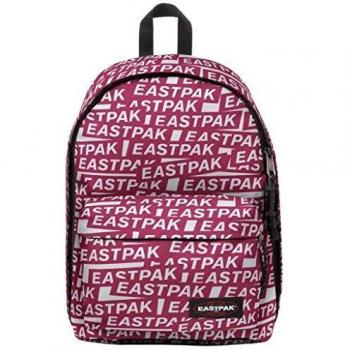 Sac à dos en polyester de couleur rose et blanc, modèle EK76749V de chez Eastpak