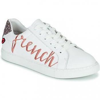 Baskets basses Bons Baisers de Paname SIMONE FRENCH KISS Blanc 39