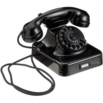 Nostalgie-Telefon W48, Schwarz