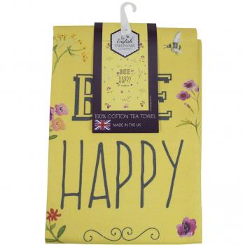 Bright Bee Delight Yellow Tea Cloth
