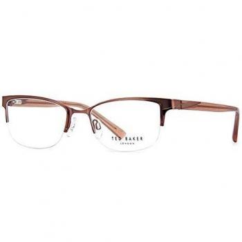 Ted Baker Cydney Men’s Brown Frames – 51 mm, Blue‑Block Feature