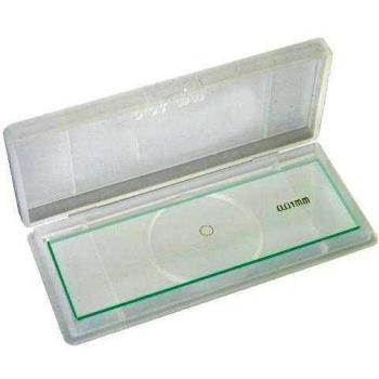 BRESSER Portaobjetos con escala 1/100 mm