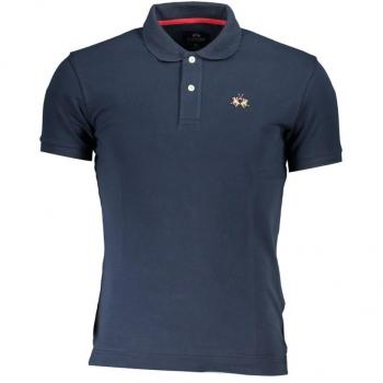 La Martina Poloshirt CCMP02-PK001 PQT STR – Eduardo 07017 Navy