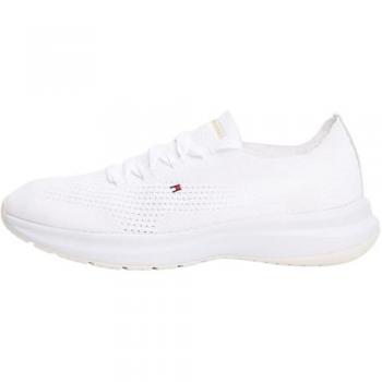 Sneakers Tommy Hilfiger Th Knit Runner 08813 bianco