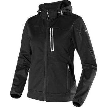 Athena SoftShell Work Jacket Nero S