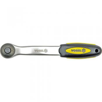 Cricchetto Vorel 1/4 150 mm curvo 72 denti