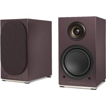 Aubergine‑Dual‑Hifi‑Triangle Lautsprecher (Paarweise)