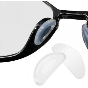 Kit 5 paires de lunettes D‑shaped, silicone, nosepads anti glissade