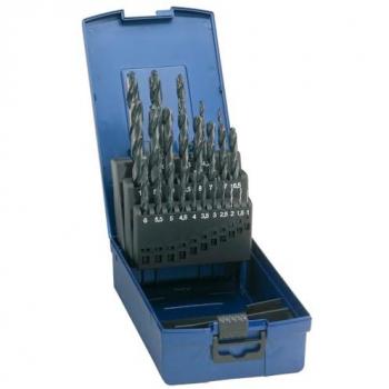 Forum® Spiralbohrer Set DIN 338N geschliffen 1-10 mm HSS