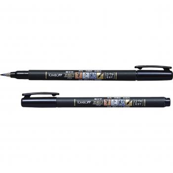 Tombow Calligraphy Pencil Set – Fudenosuke Supple Tailor (Water‑Based, 5 pcs)