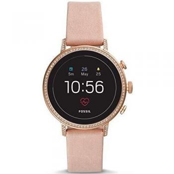 Smartwatch Fossil FTW6015 Oro Rosa e Pelle Rosa