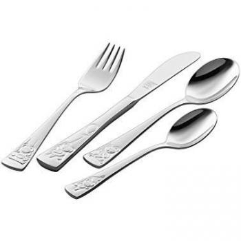 Teddy Child Flatware Set by Zwilling, 4 Pieces (Model 07012‑210‑0)