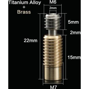 3DSWAY Titanium Alloy Heat Break