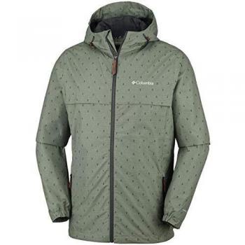 Columbia Herren Jones Ridge Wetterfestes Oberteil, Grünes Cypress Campfire Design, XL