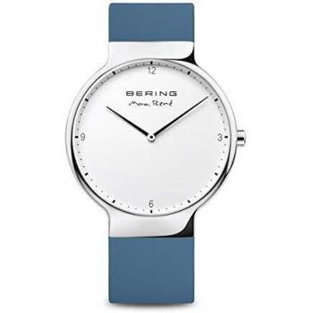 Bering Men's 40mm Blue Quartz Watch