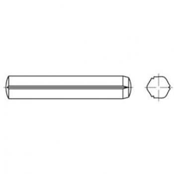 Kernprofilstahl 6 mm × 55 mm – DIN 1473 Fase‑Kerbe