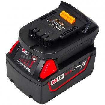 Convertidor Milwaukee M18 18V a Baterías Dewalt de Litio
