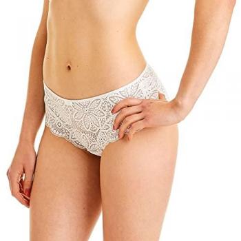 Shorty en dentelle florale Blanc Pomm Poire