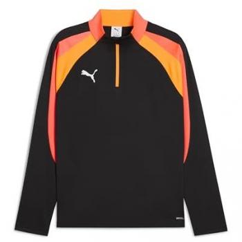 Felpa con Mezza Zip Puma Liga per Adulti