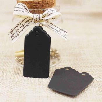300pcs Scalloped Blank Tags 2x4cm for Crafting